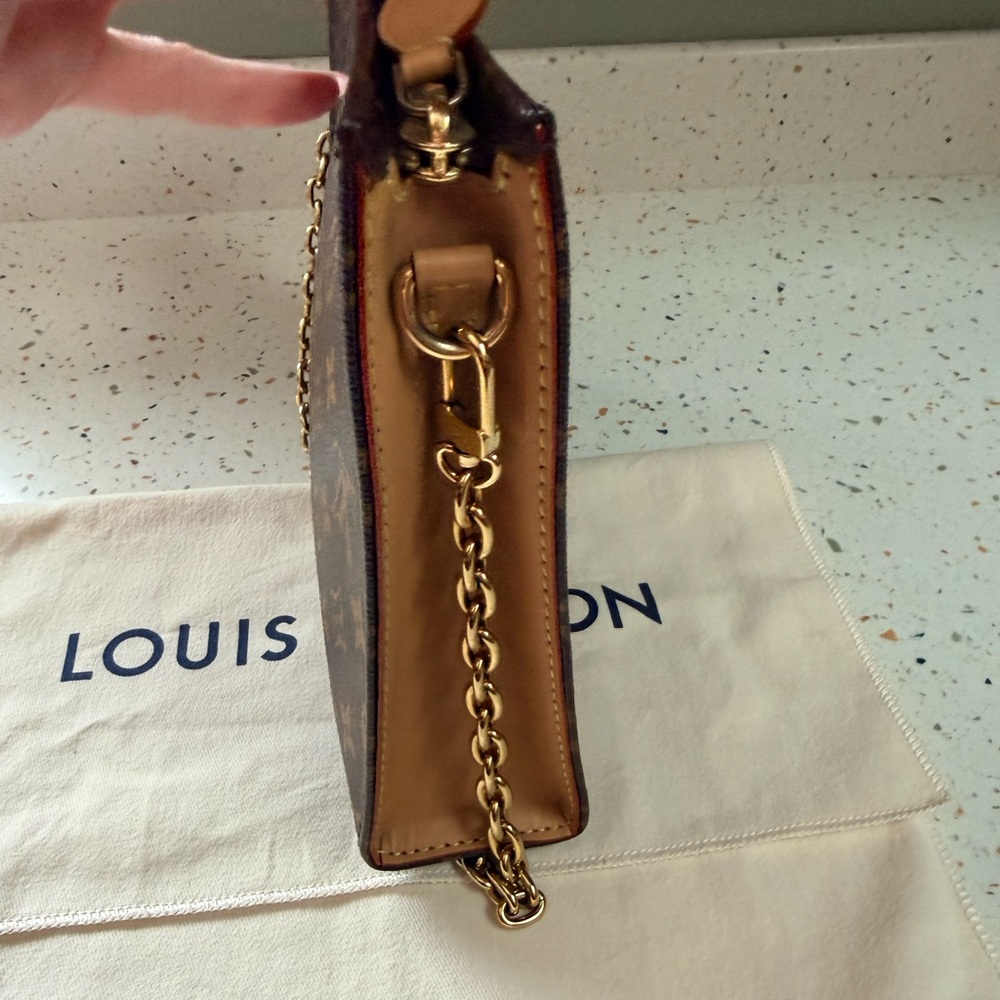 Louis Vuitton Toiletry Pouch on Chain Monogram Canvas - Picture 6 of 13